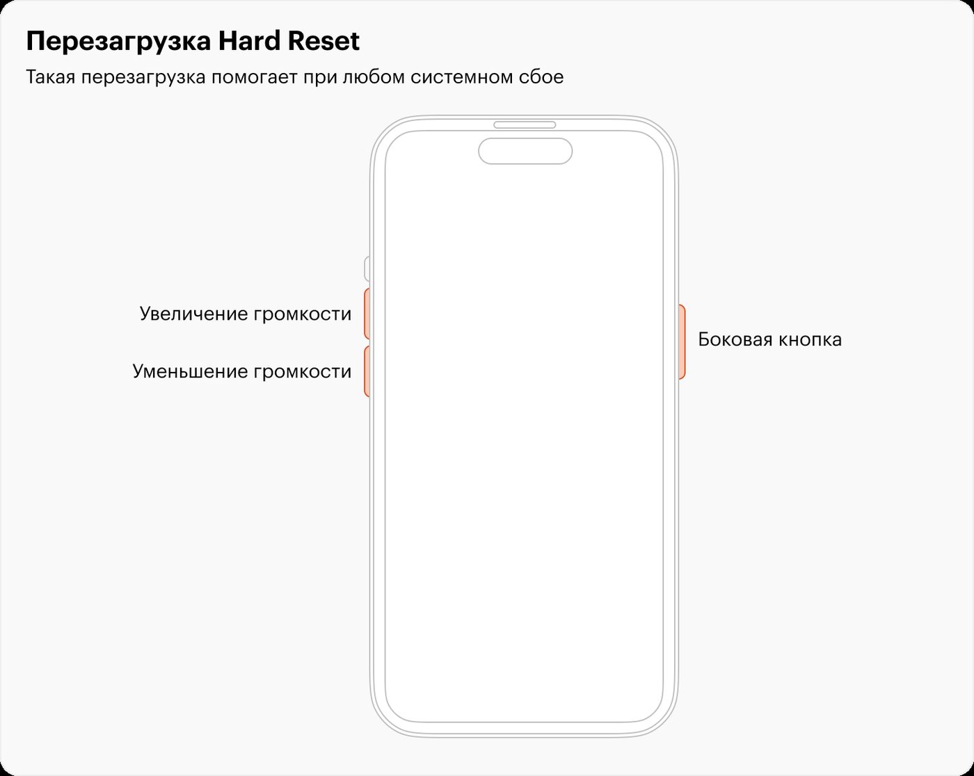 Телефон замер и не реагирует? 📱